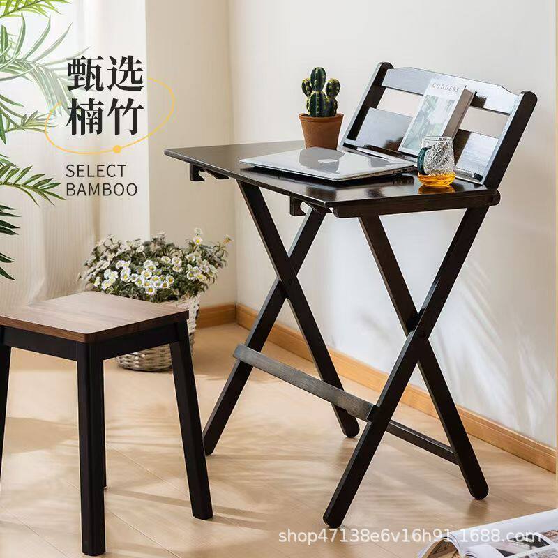 可折叠书桌小户型多功能家用儿童作业桌子客厅餐桌简易移动学习桌