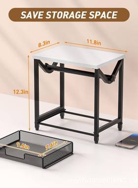 跨境新款热敏打印机架架子桌面桌双层签收纳置物简约YDX-BQJ-办公
