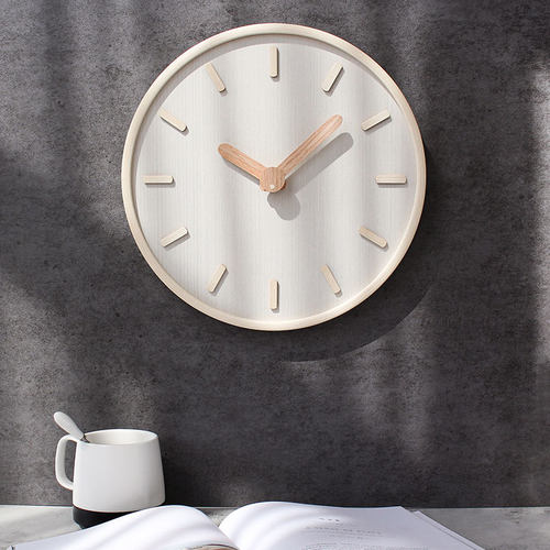 钟表挂钟客厅简约个性创意时钟挂墙家用现代静音石英钟新款时尚