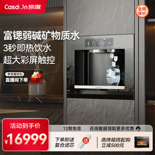 【可制冰块】凯度Z10嵌入式净饮机家用净水器管线机即热直饮壁挂