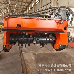 树木粉碎机 挖机拓荒机75挖机开荒机护坡灌木丛粉枝粉碎机