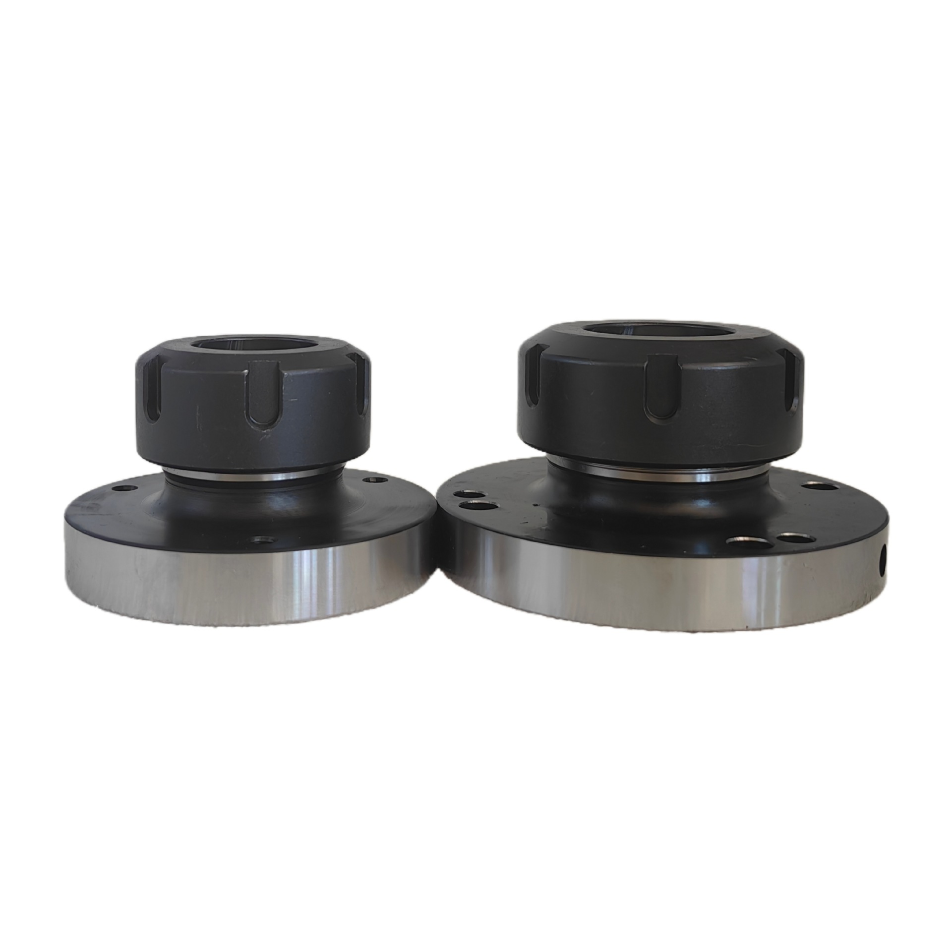 高精夹头座ER16/32/40/50筒夹A2法兰盘 三孔七孔夹头座可代替卡盘