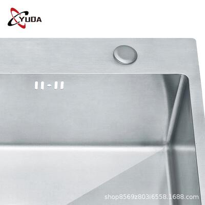 用304不钢水锈槽房洗碗盆洗菜洗手池一82491体手厨工盆单槽加厚家