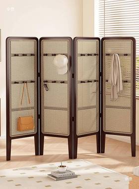 新款厅编屏风隔断座墙客卧室入户正对门藤玄关办公AP-02ZDP室遮挡