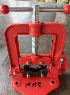 德国进口管龙门钳重夹管钳钳型三角架65432压力镀锌管钳台虎割丝