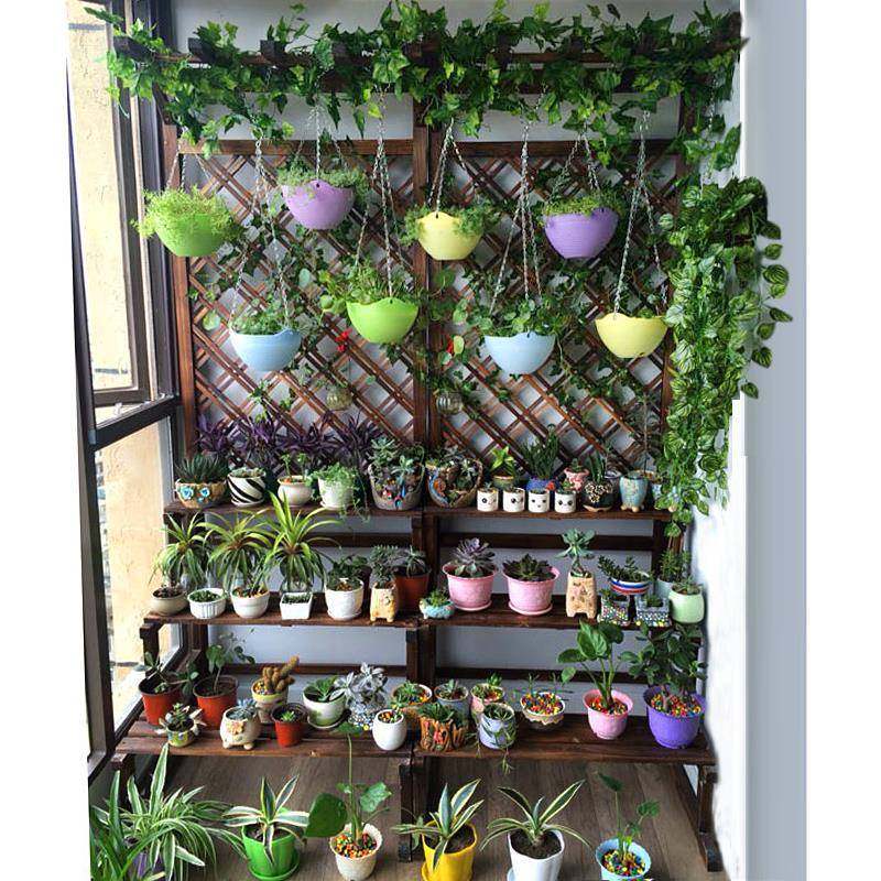 阳台架落户地式多层室内防客厅网格置物花盆架子外庭D-008院腐木,基础建材,脚轮/万向轮,淘宝优惠券,粉丝福利购,淘宝优惠卷