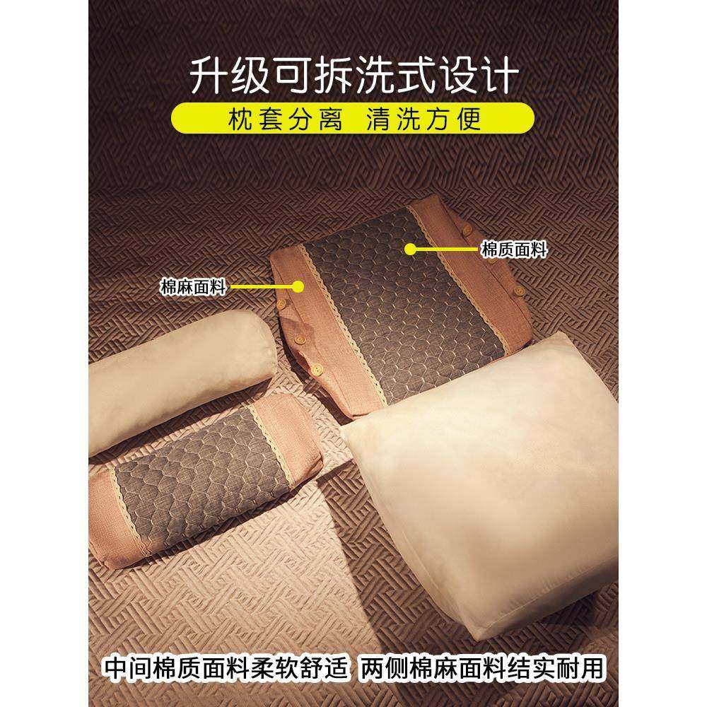 A6床上棉麻靠床头靠垫三大靠背腰靠L枕单人男生简约护F7655785角,居家布艺,抱枕被,淘宝优惠券,粉丝福利购,淘宝优惠卷