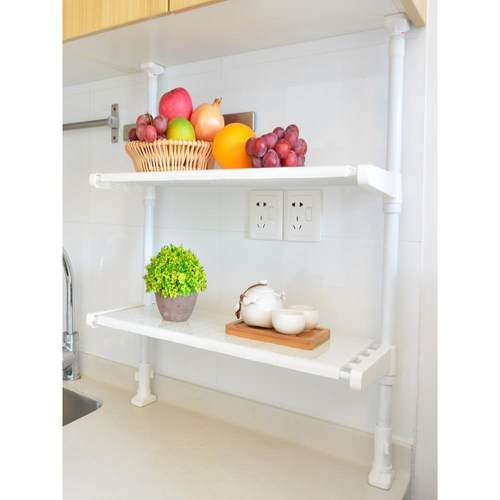 2U8K孔F7H8S8H9可厨窗台置房物立架省空间顶天地免打厨房水槽调味