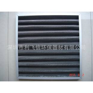 深圳厂家直活性炭炭折销叠式过滤器除臭HXTZD-00过活滤网性纤维过