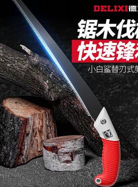 手工锯进口树锯林子锯园伐木头园艺工具木家INM用小型手持