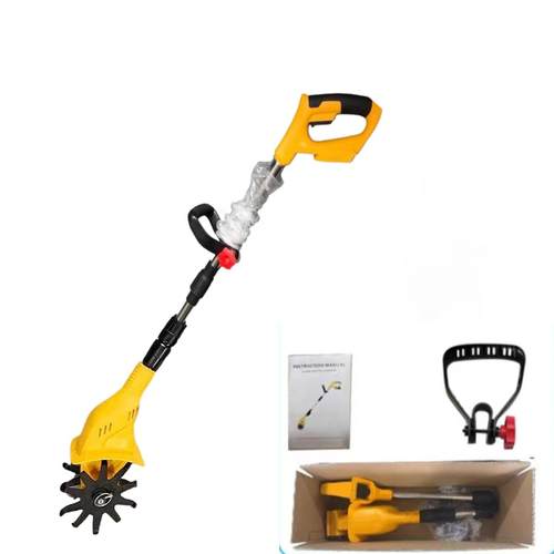 源头工头新款锂电微耕机松土机农用翻土机型厂家用电小动锄旋WMH