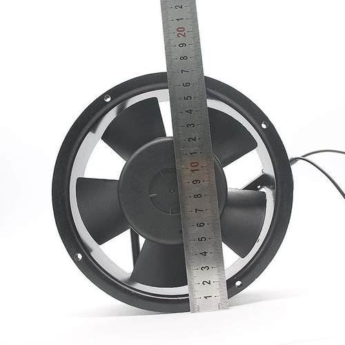 AC械17050金URI散热风扇20v储能变压器铝合框圆2形机设备工业风扇