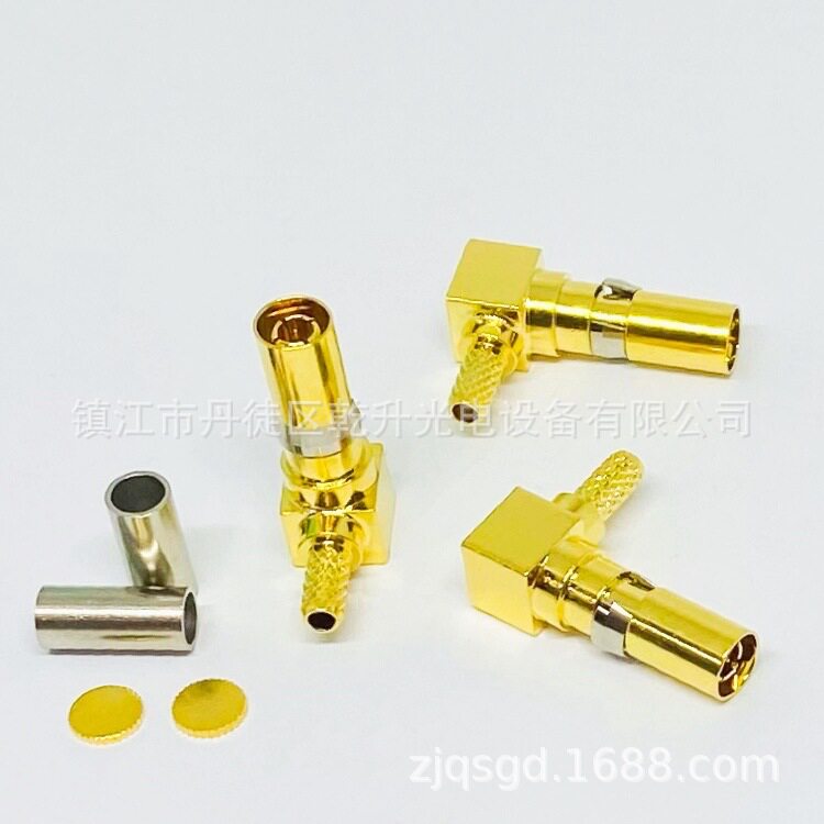乾升光电 C4DS-JW-1.5 接RG174/316线缆 射频同轴连接器 厂家直供