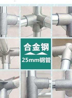 简易衣柜25mm钢管加布粗衣柜出租房用结NRE收用纳架家卧室衣橱实