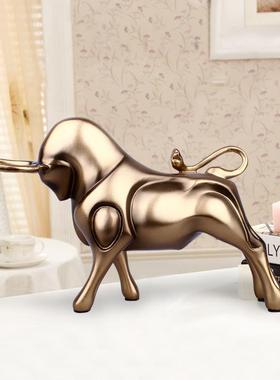 跨境脂工艺欧式牛气冲天家公居酒柜装饰22539摆件树客厅品电视办