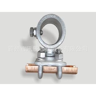 Ф.5软态不锈7丝吊线0型CJL横钢跳承力索线夹接地线固定板球头连