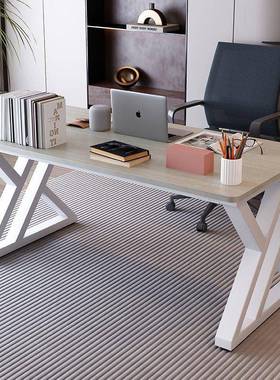 桌XLP子腿铁艺支架桌餐茶几办公室脚桌金属支架木电脑桌板岩板