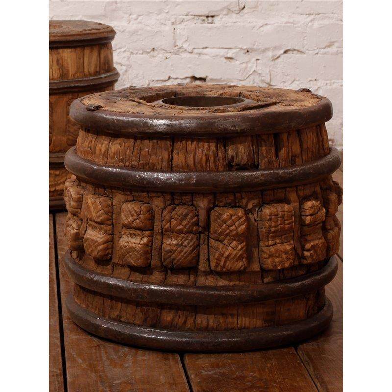 古原年代老朴榆木马车轴木墩老货实GPND-020木矮凳用花架摆设铁艺,基础建材,脚轮/万向轮,淘宝优惠券,粉丝福利购,淘宝优惠卷