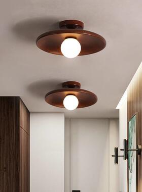 网红约过道灯吸顶灯实36590木简衣帽间玄关廊阳台灯入户走门厅灯