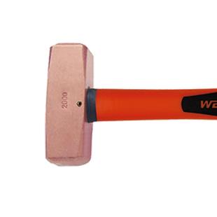 紫塑柄德式 八角锤检榔头修多功能胶铜柄八角铜锤工CO2204A厂直供