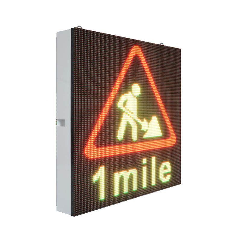 LED公交通屏LED诱显示屏GLG高导速公路交屏悬臂式通路诱导屏