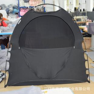 遮光式 M02维杆支架拉链家用 古包蚊帐儿蒙童床防摔儿粗童加纤现货