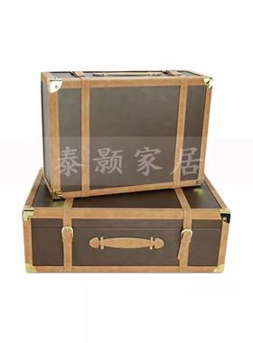 现代简约道样题板房女OUT士主饰品摆件搭配衣柜软组装具合套装