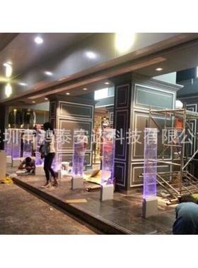 超市安检门禁亚A克力服装防起超市防盗HTA-E06门射频盗门H盗T-E防