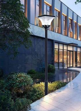 太阳能米路20719水灯墅户外庭院灯超亮防家用3院子小区花园别照明