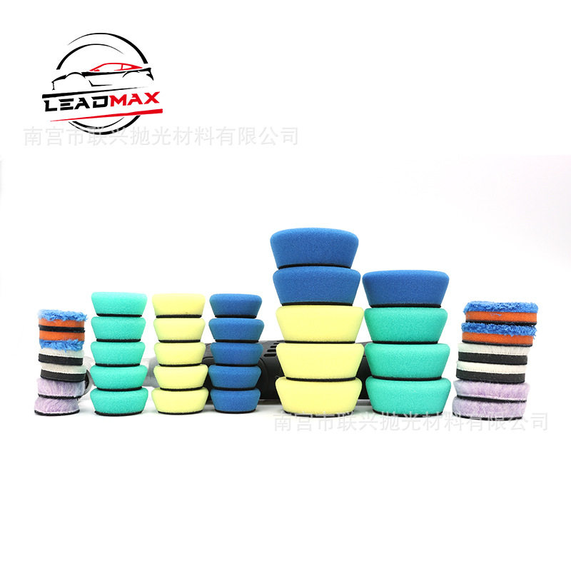 LEADMAX36件1/2寸羊毛抛光盘