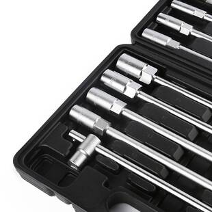 11PCS转换T型组套内六角手动工具 套筒扳手滑杆 机修组合工具套装