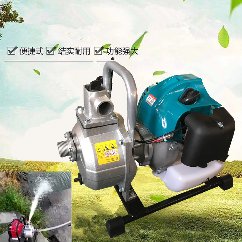 二冲程汽油机自吸水泵家用灌溉