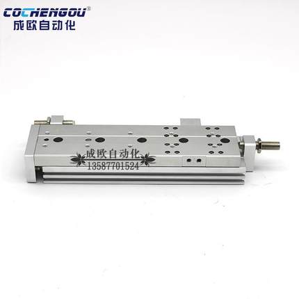 亚德客HLQ型Q双轴型精密滑台气缸HLL/H8LX10X20X30X40X50S/ASQ/AF