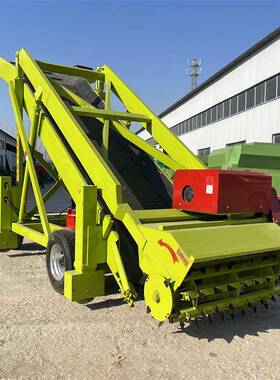 横向草移动青贮取机家用养牛小型取机料青窖池草料扒TBO储草机