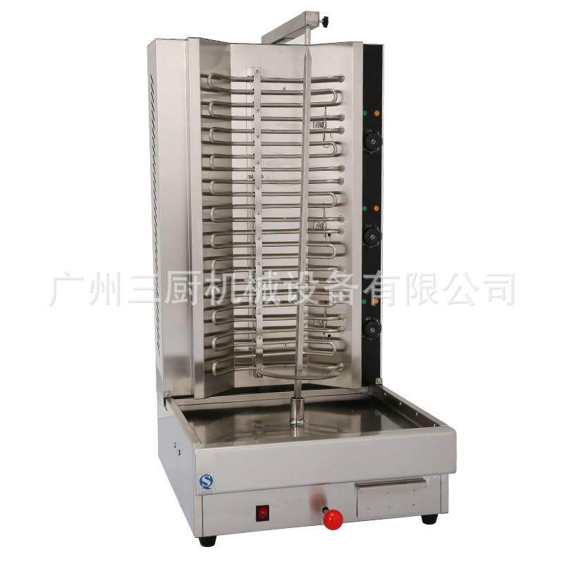 商用电热中东烧烤炉 巴西烤肉机 土耳其烤肉机电旋转烤肉机卤肉拌