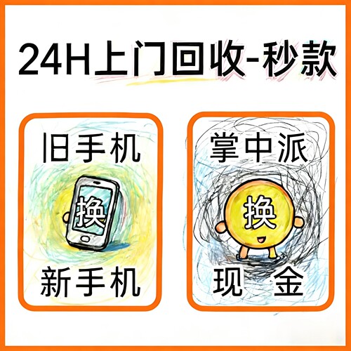 高价回收二手苹果17promax华为三星OPPOvivoiPad平板id锁全国上门