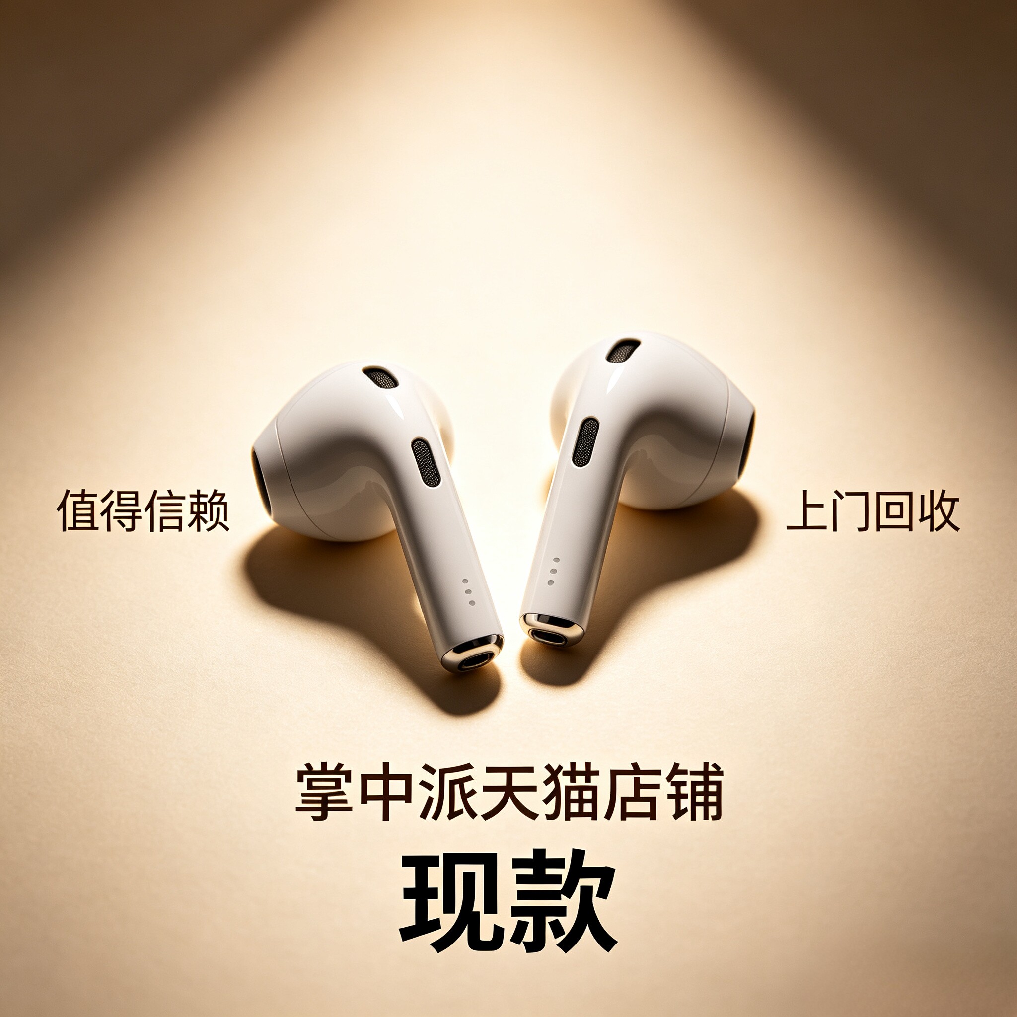 高价回收苹果Airpodsmax耳机pro2代二手iphone华为蓝牙freeclip2