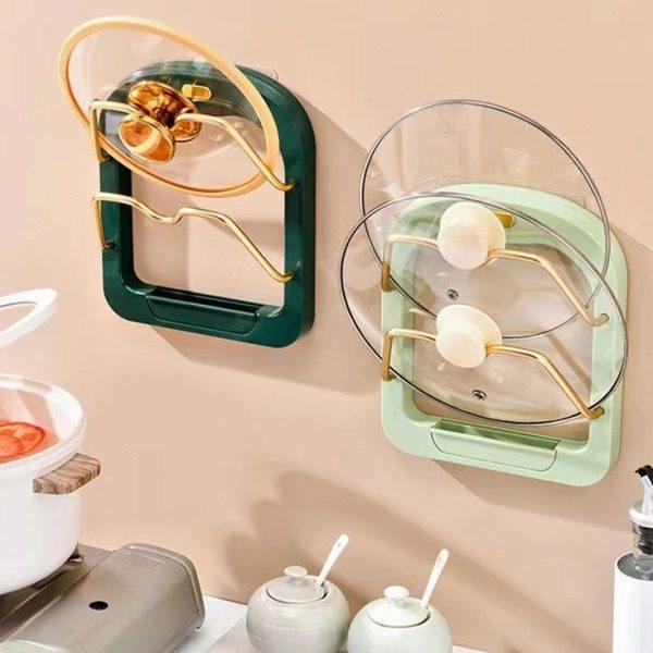 厨房锅盖架轻奢壁挂式多层砧板收纳沥水架免打孔切菜板案板置物架,家装主材,锅盖架,淘宝优惠券,粉丝福利购,淘宝优惠卷