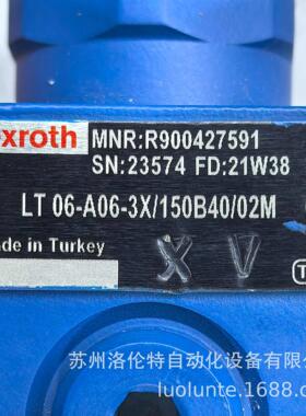 R900427591  LT06-A06-3X/150B40/02M 液压元件 / 全新原装