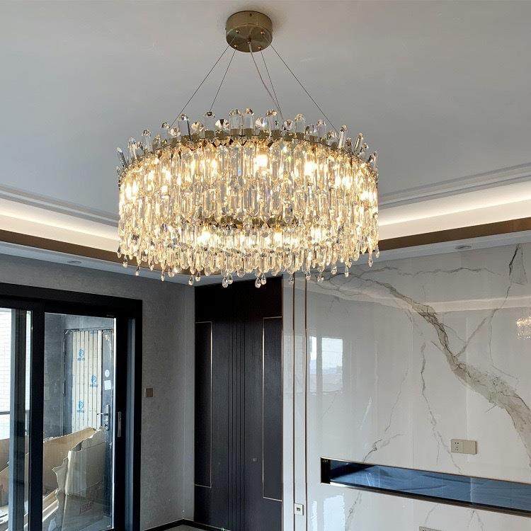 欧式宫廷风轻奢客厅灯高级感大气大厅主灯别墅复式楼简约水晶吊灯,节庆用品/礼品,新娘配件,淘宝优惠券,粉丝福利购,淘宝优惠卷