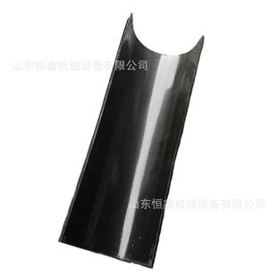 矿用搪瓷溜槽溜煤板1米耐磨U型钢板溜槽陶瓷煤溜子1000*500*400