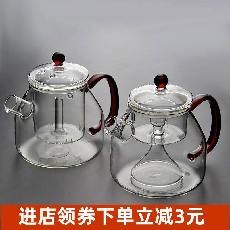 电陶炉耐热玻璃蒸茶壶煮茶器蒸汽煮茶壶黑茶普洱烧水壶泡茶壶家用,智能设备,其他智能设备,淘宝优惠券,粉丝福利购,淘宝优惠卷