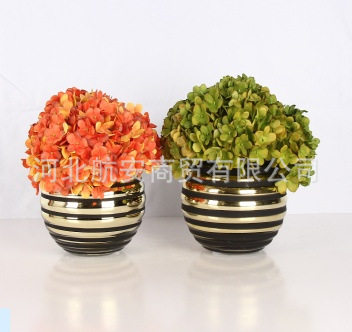 现代简约创意花艺摆件样板房售楼处桌面阳台书架花艺软装饰品套装