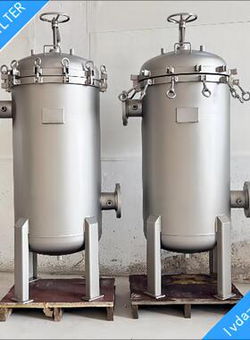 4袋机袋式过滤器不锈钢材质高压吊环型号众多快开结构4P2S