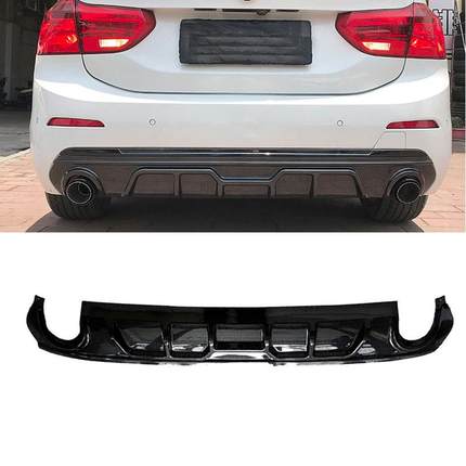 适用宝马17-21款新1系三厢F52改装后唇包围后扰流板118i