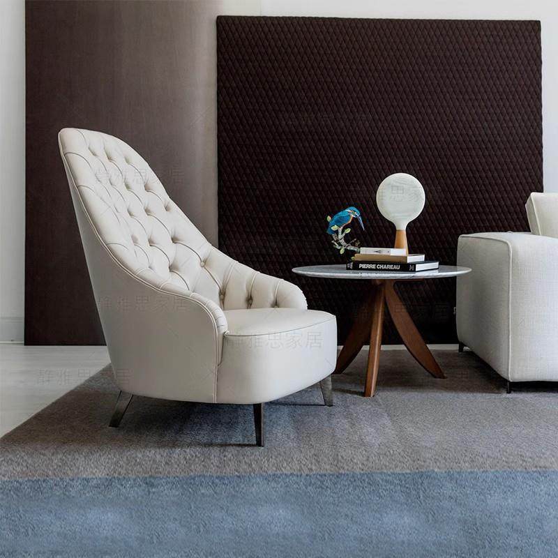 港式轻奢单人高背沙发椅设计师别墅样板间工作室客厅老虎椅休闲椅,机械设备,其他机械设备,淘宝优惠券,粉丝福利购,淘宝优惠卷