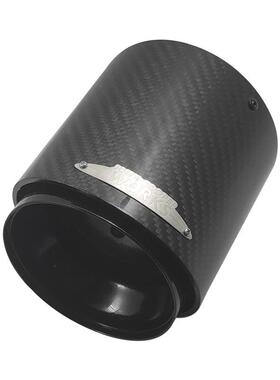 适用于BMW大迷你MINIF系列不锈钢烤黑漆碳纤维排气尾喉