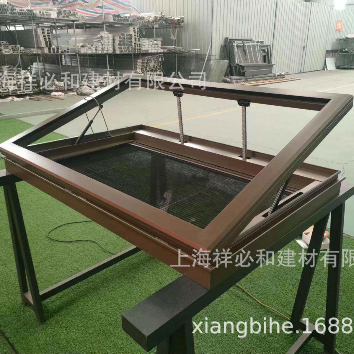 电动上悬阳光房顶天窗隐藏电机雨水感应智能开启下雨关窗天井专用