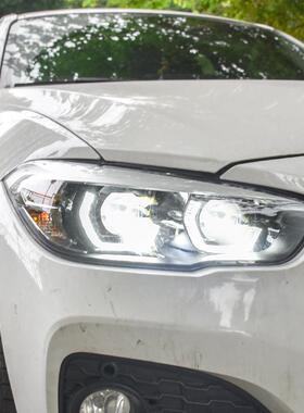 适用于宝马1系大灯总成15-18款F20i新1系LED勺子大灯改装双透镜1