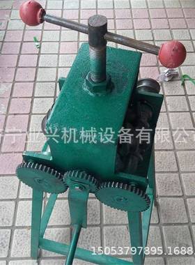 手动方管圆管折弯机机械式滚动式成型弯弧机SWG-38手摇弯管机